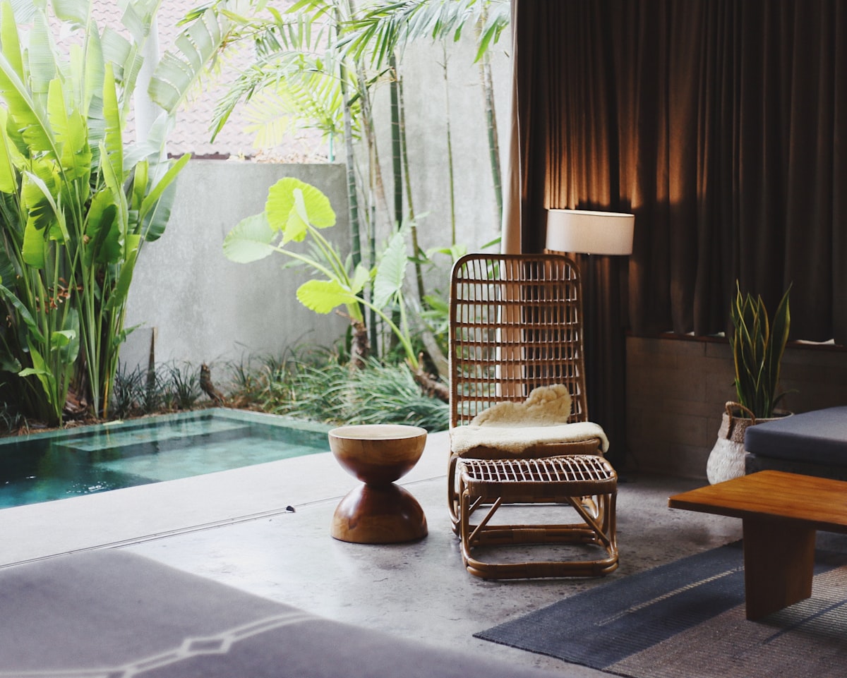 Serene spa atmosphere