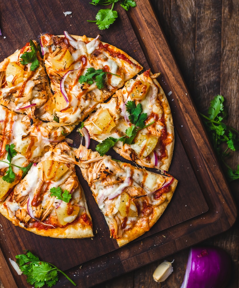 Wood-fired margherita pizza